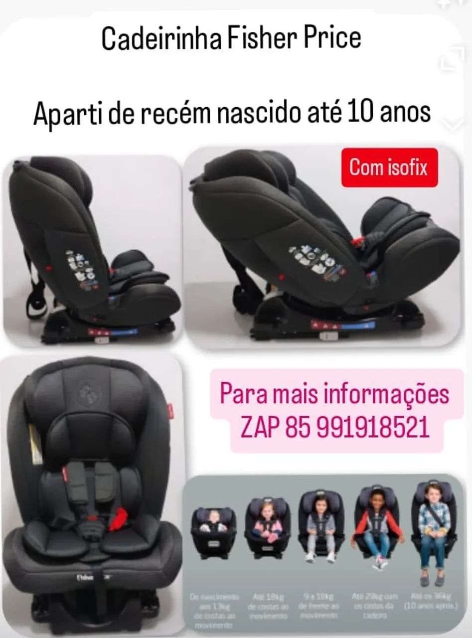 Cadeirinha Fisher Price 