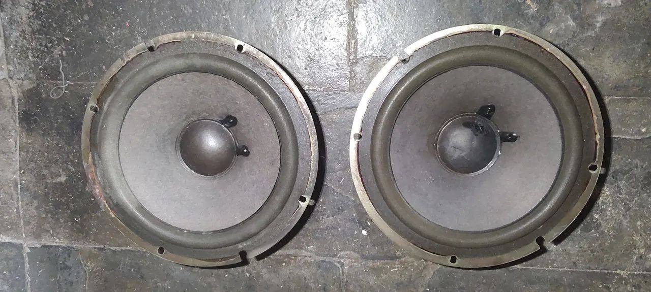 Auto falantes originais Sony 6 polegadas 6-ohms funcionando perfeitamente 
