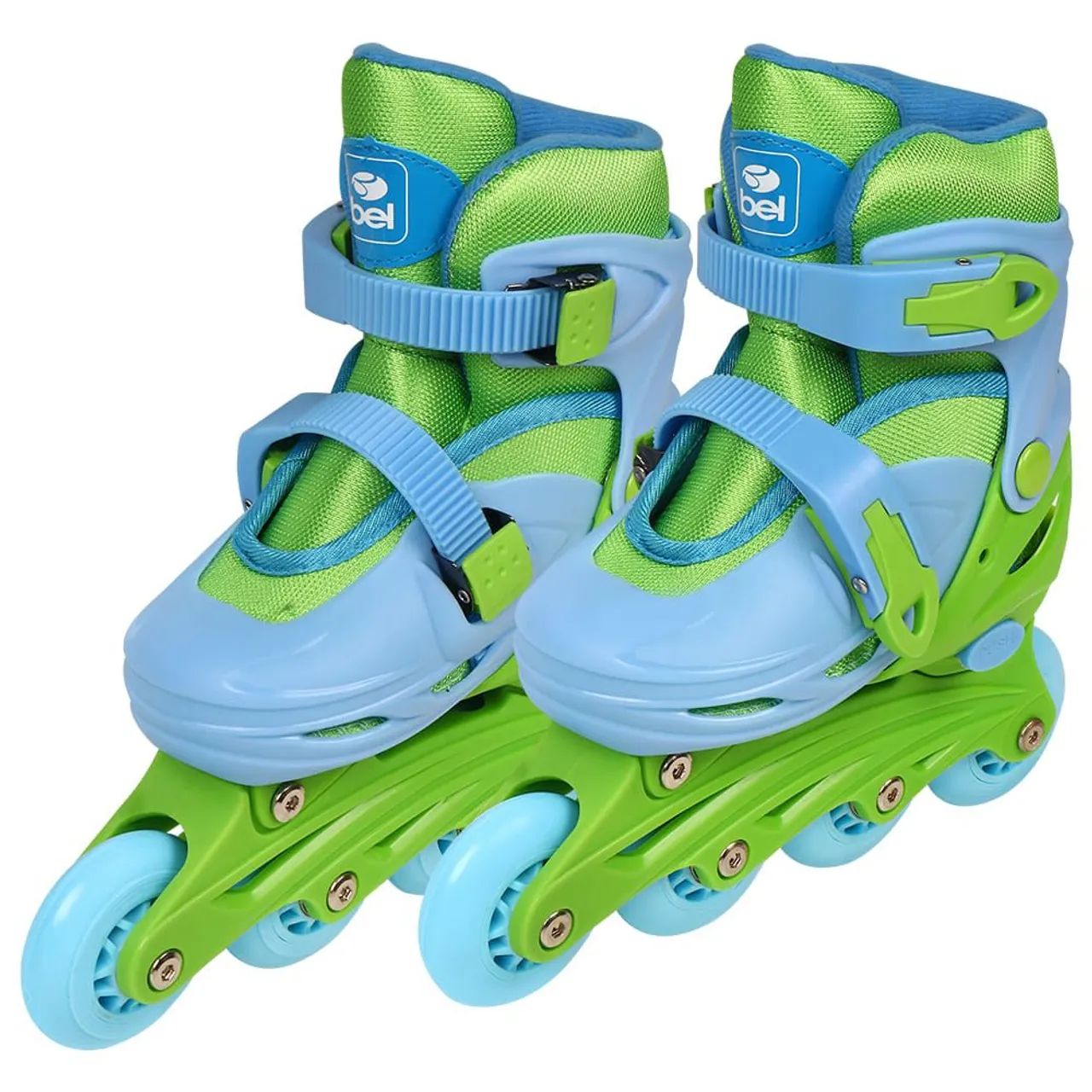 Patins 3 em 1Inline, Triline e Quadriline com Kit Proteção Ajustável Bel Novos - Foto 2