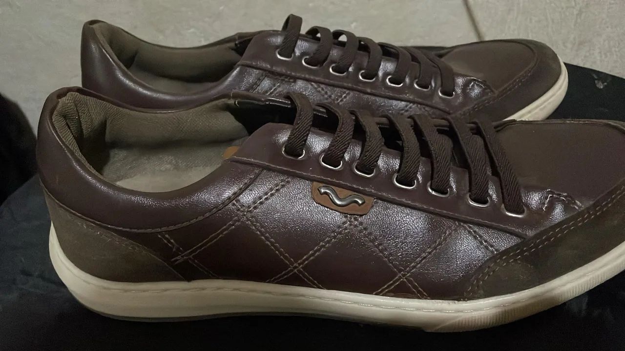 Sapatênis Casual Marrom 41
