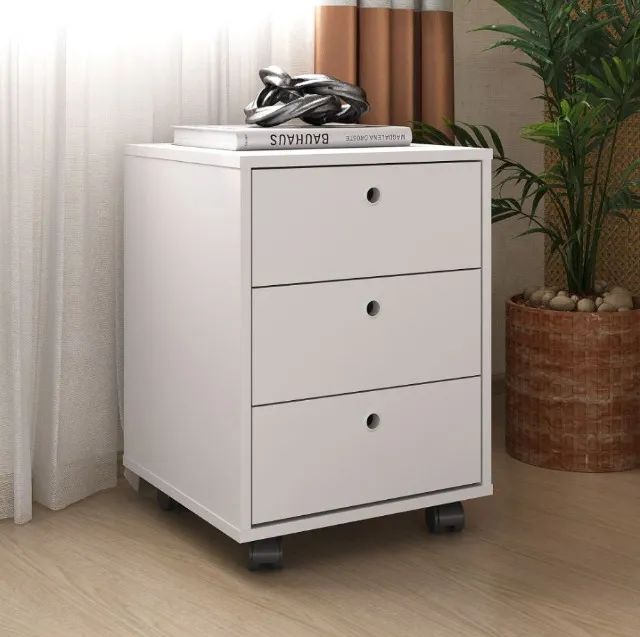 Gaveteiro New - Gaveteiro com 3 Gavetas - Gaveteiro Volante - Gaveteiro - Foto 5