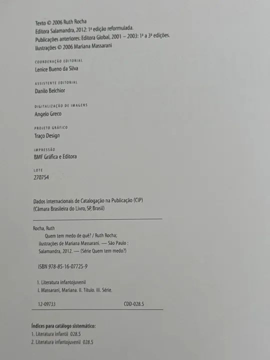 Quem tem medo de que? - Livro  - Foto 2