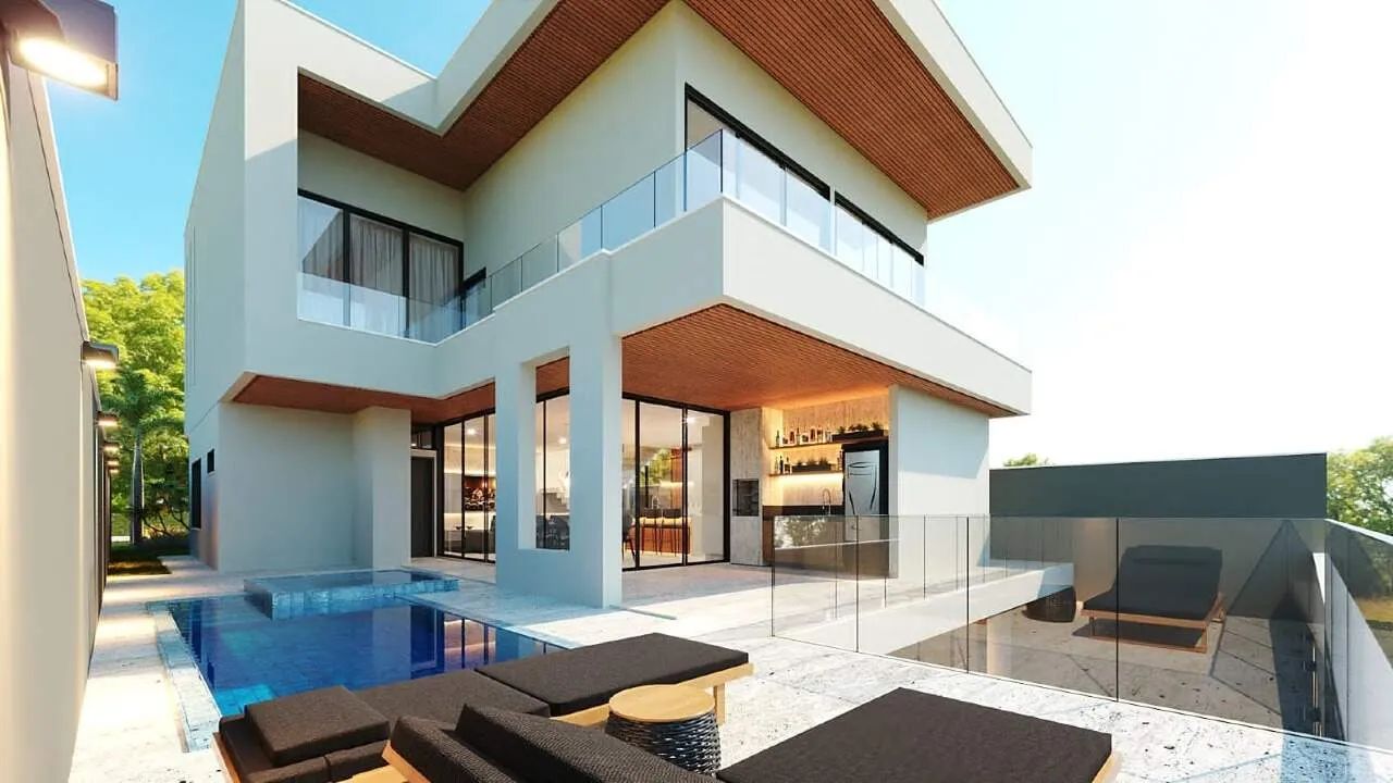 Casa de Luxo em Condomínio Fechado  4 Suítes, Piscina e Salão de Festas! - Foto 4