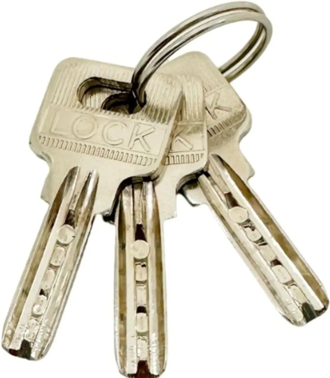 Cadeado Com Alarme Antifurto Sonoro 3 Chaves Ideal Para Motos, Bike, Portas, Luatek Lkbl16 - Foto 4