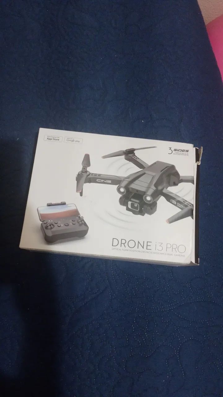 Drone i3 Pro com câmera e GPS