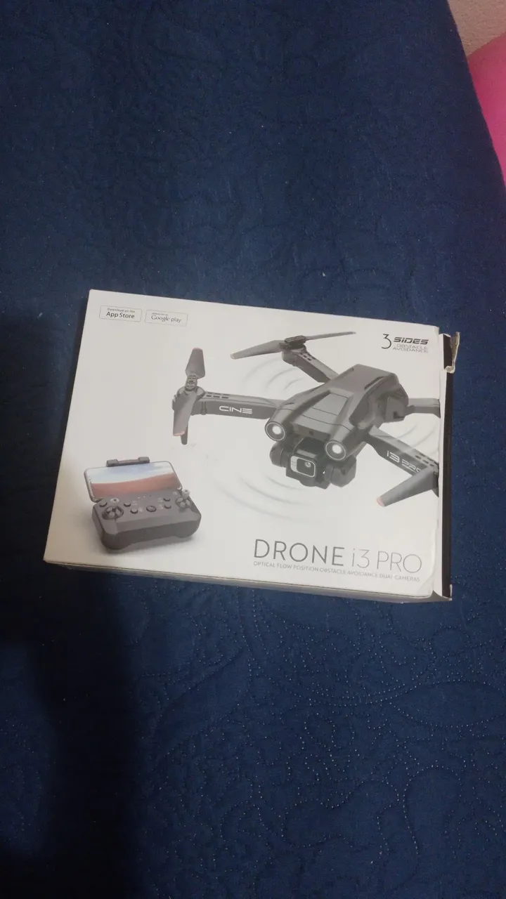 Drone i3 Pro com câmera e GPS