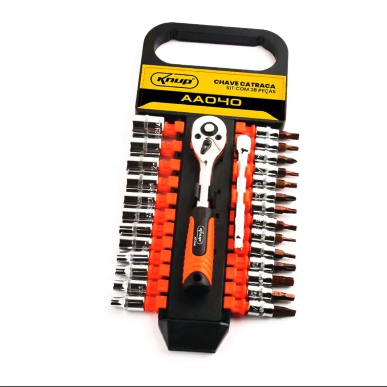 Kit Chave Catraca Knup 1/4 profissional - Foto 3