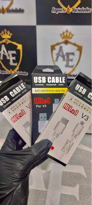 Cabo USB PS3 para Micro USB - Foto 4