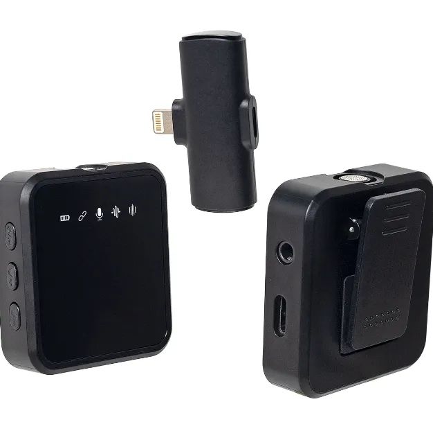 Microfone Lapela IOS duplo MK15  - Foto 3