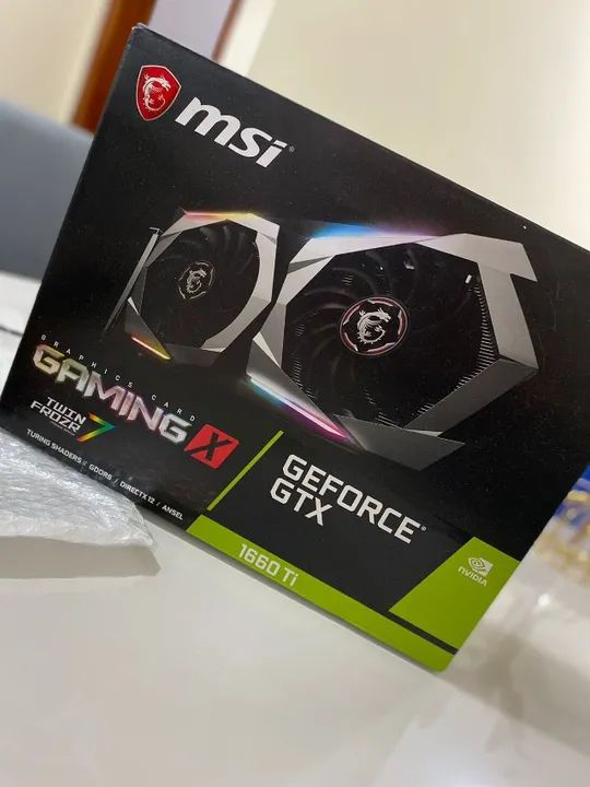 GEFORCE GTX 1660Ti - 6gb - MSI - Foto 2