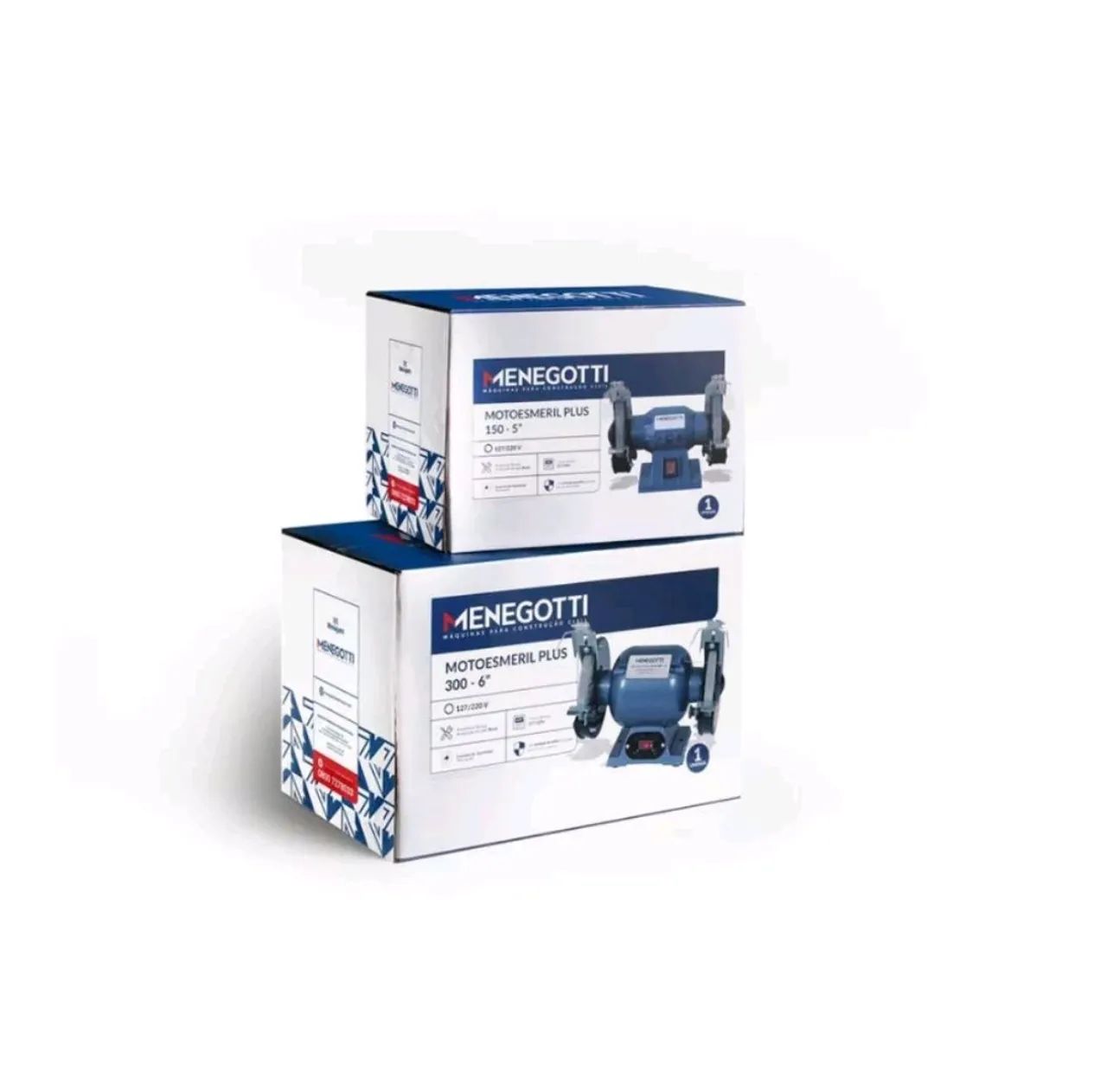 Motoesmeril Plus 300watts 6'' Menegotti - Foto 4