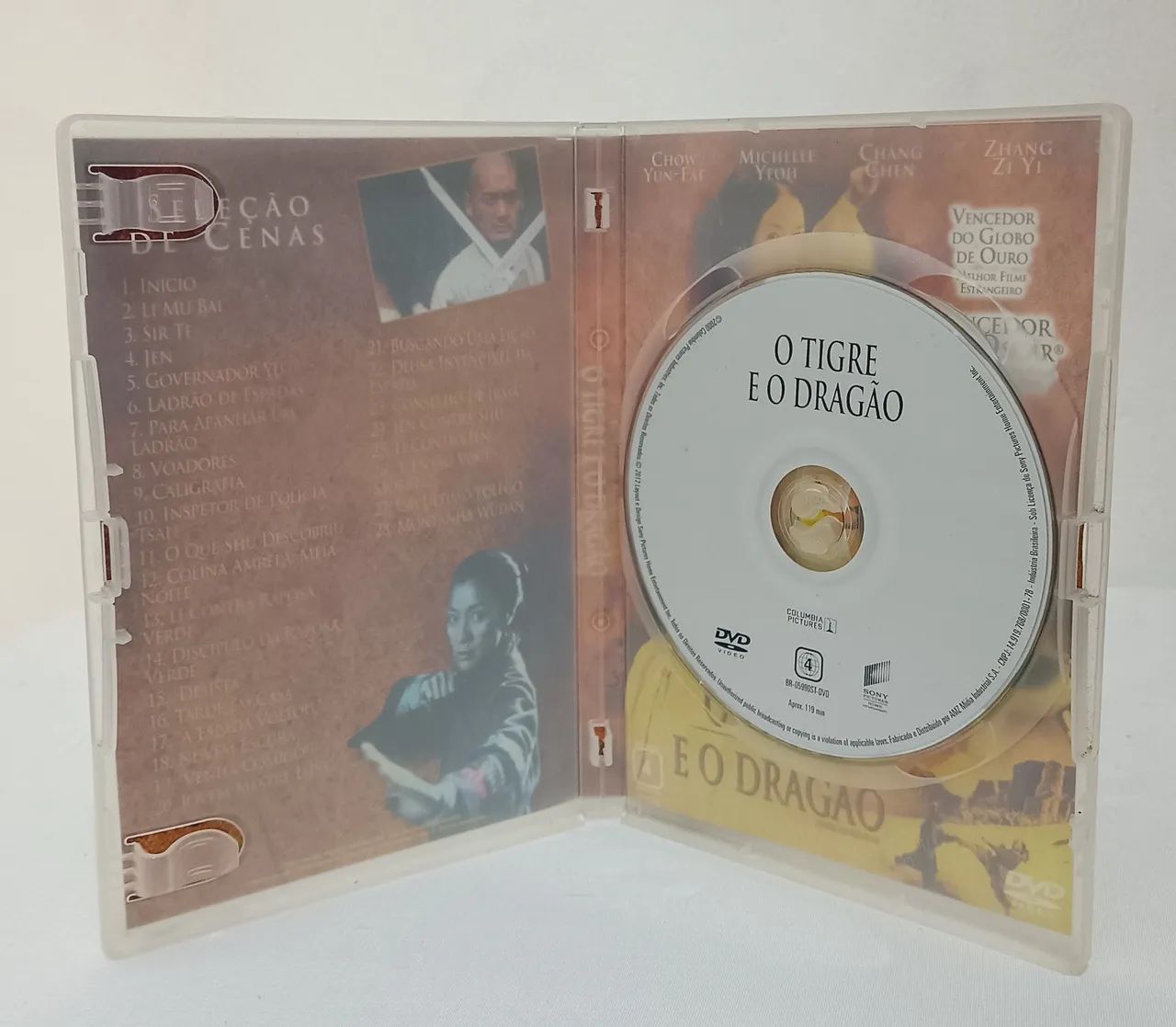 DVD O Tigre e o Dragão  - Foto 3
