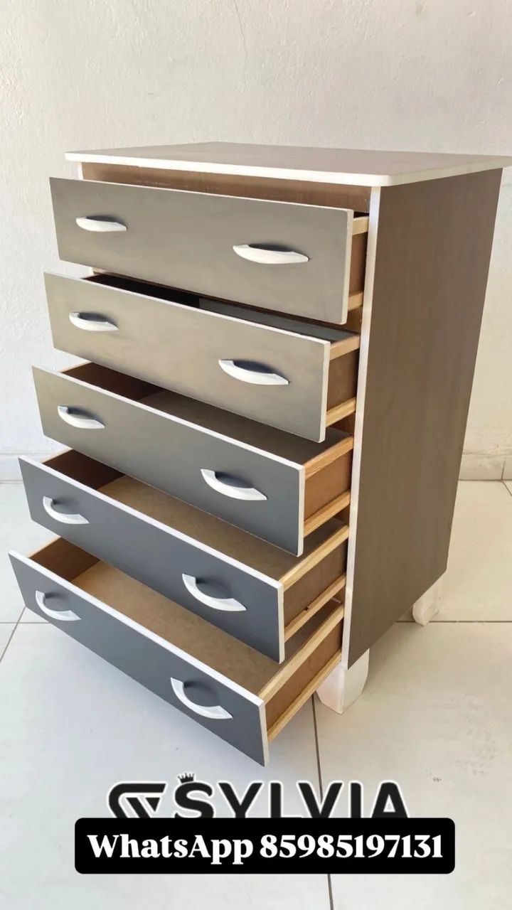 PROMOÇÃO! COMODA 5 GAVETAS  - Foto 5