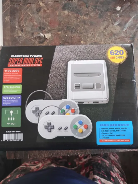 Super Nintendo Mini SFC 620 Jogos