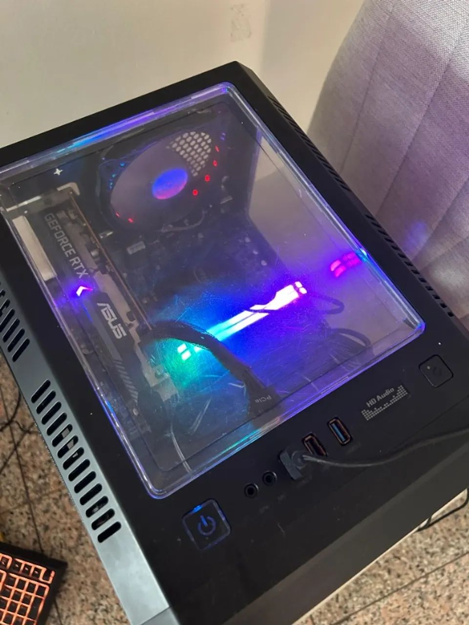 PC Gamer Core I7 10700F RTX 3060 16gb DDR4 SSD 500gb - Foto 2