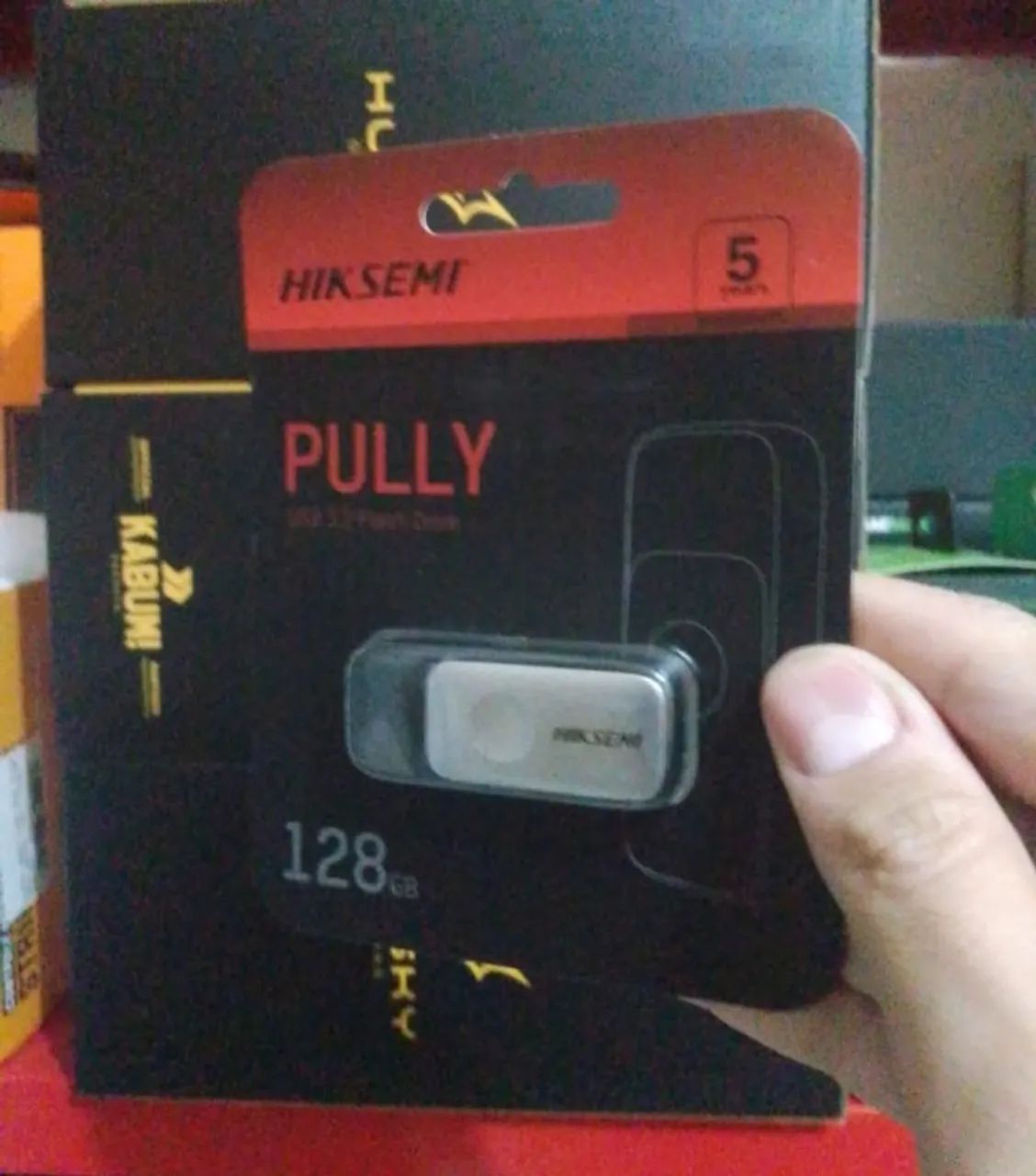 [NOVO] Pendrive Pully U3 128GB USB 3.2 Hiksemi - Foto 3