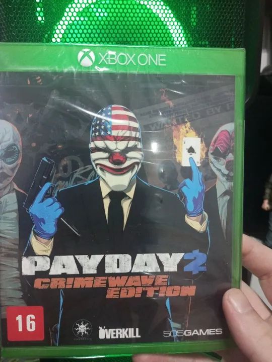 Payday 2 Crimewave Edition jogo Xbox One series x game lacrado
