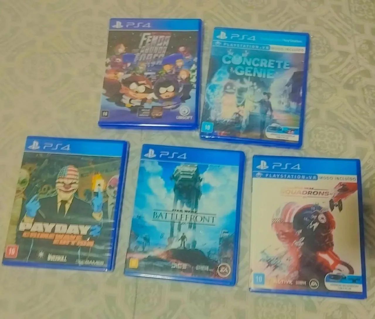Jogos PS4 
