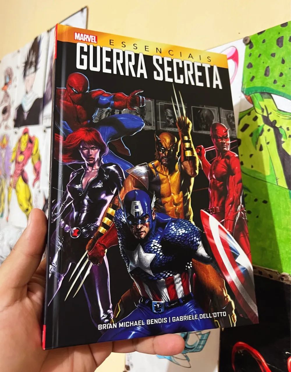 Guerra Secreta Marvel Essenciais Brian Michael Bendis