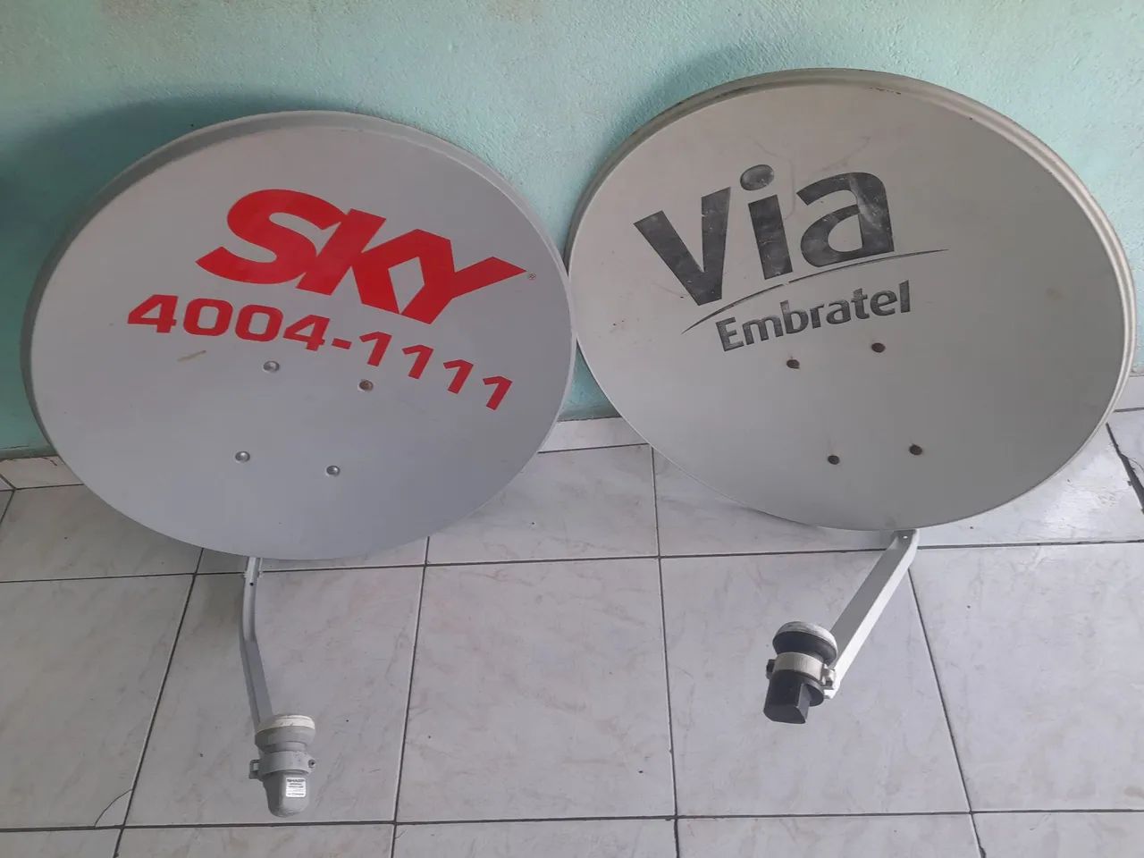 Acesorios Parabólicas Sky e Via Embratel