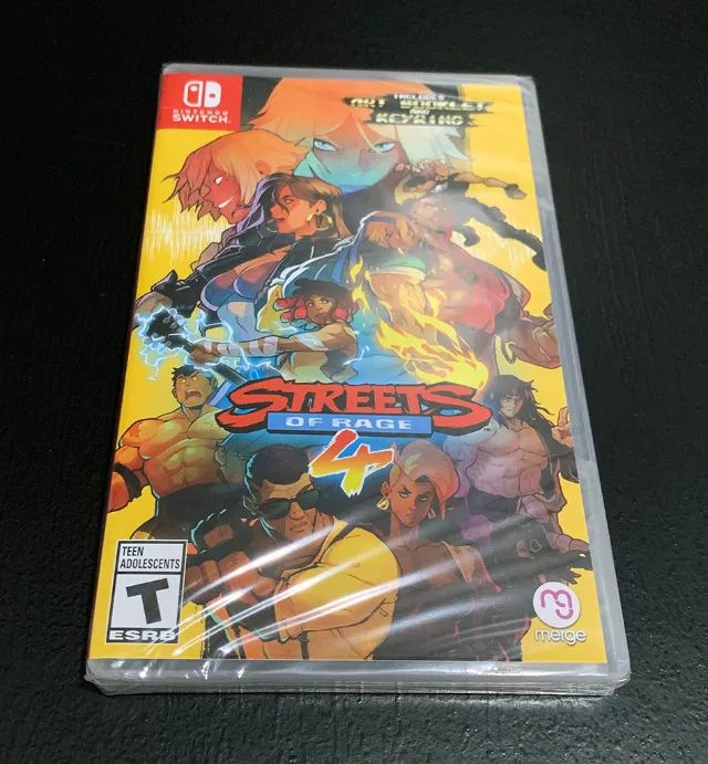 Streets of Rage 4 Nintendo Switch Lacrado
