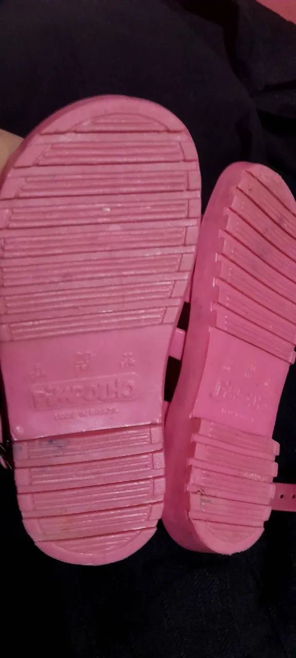 Sandália pimpolho rosa  - Foto 4