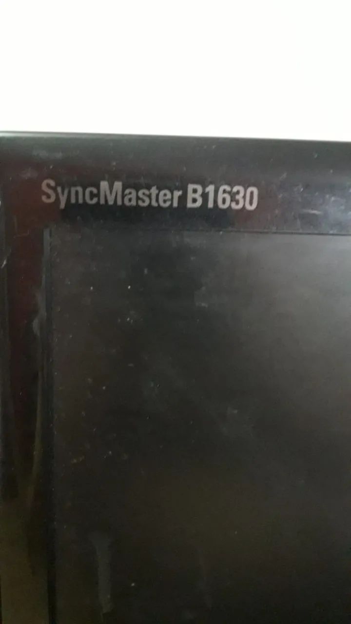 Monitor Sansung LCD 15.6 Sync Master B1630 usado mas bem conservado - Foto 3