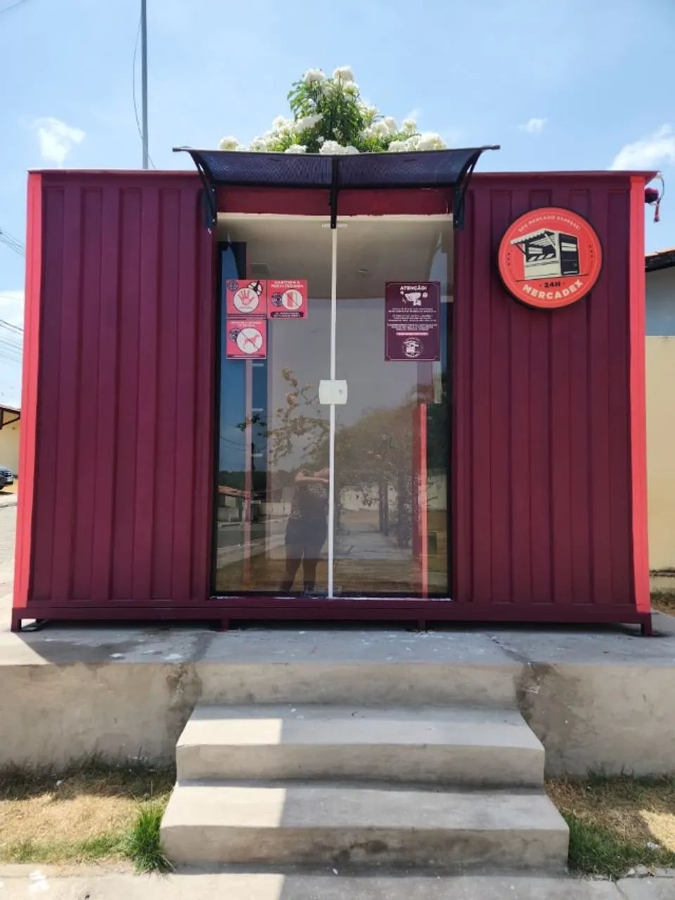 Container Mini Mercado desmontável 