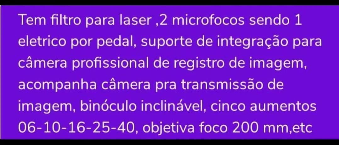 Microscópio Odontológico - Novo - Ótimo estado - Foto 3