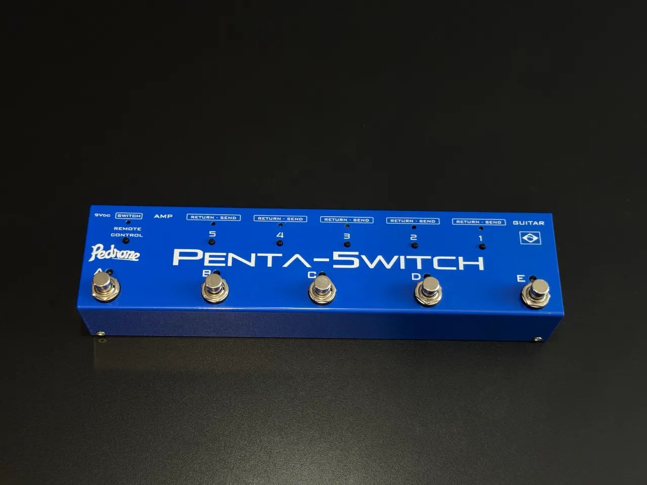 Pedrone penta switch loop pedal 