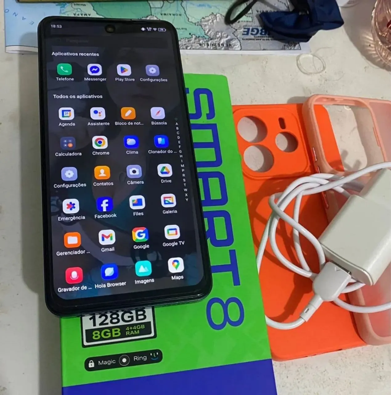 Infinix 8 128 gigas