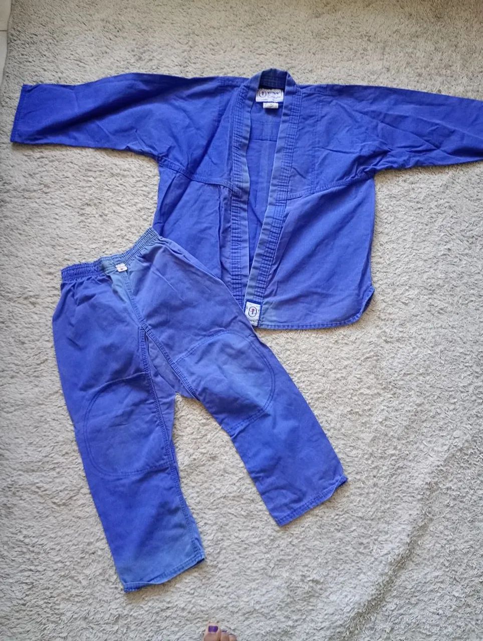 Kimono infantil  jiu-jitsu - tamanho m1 - Foto 2