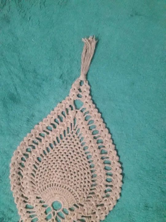 Caminho de mesa em Crochê