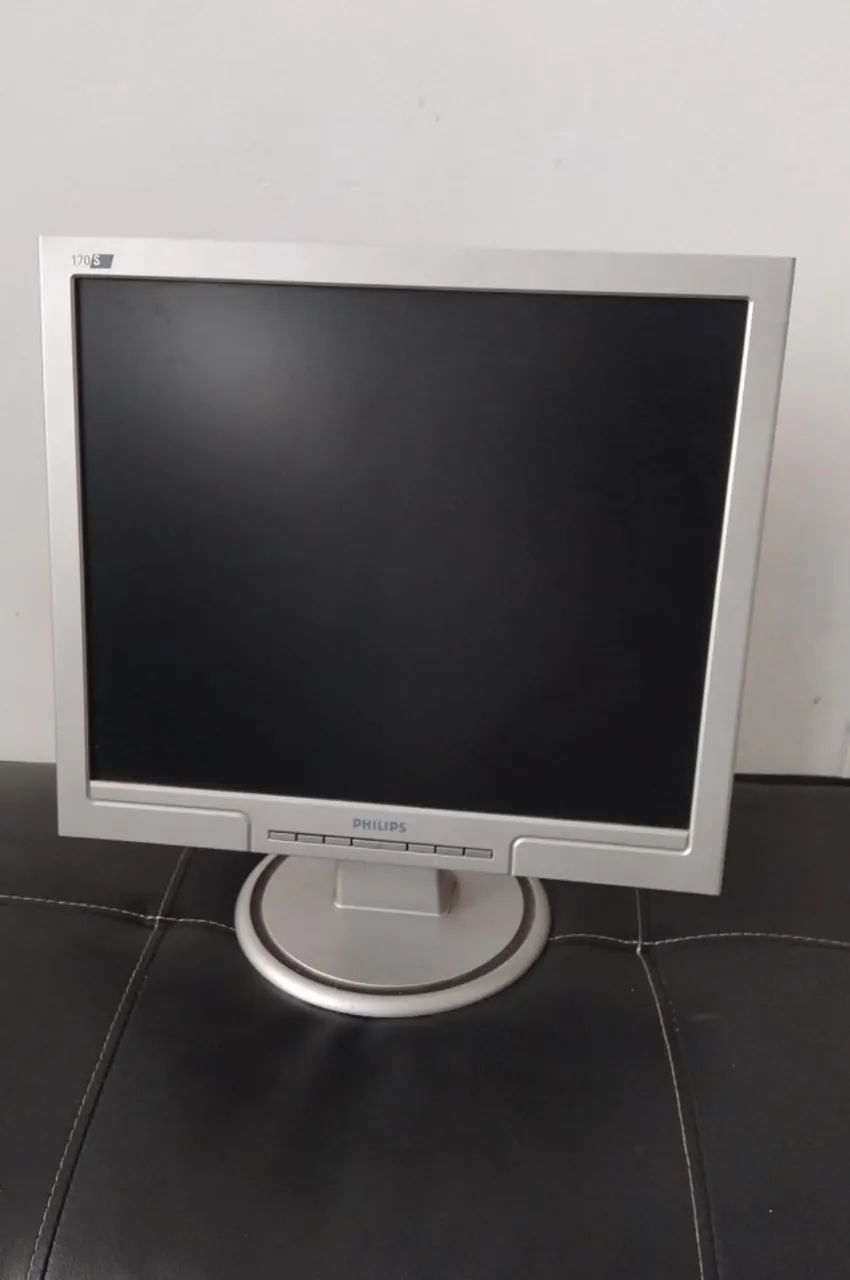 Monitor LCD 17 Philips 170S VGA mais Cabos