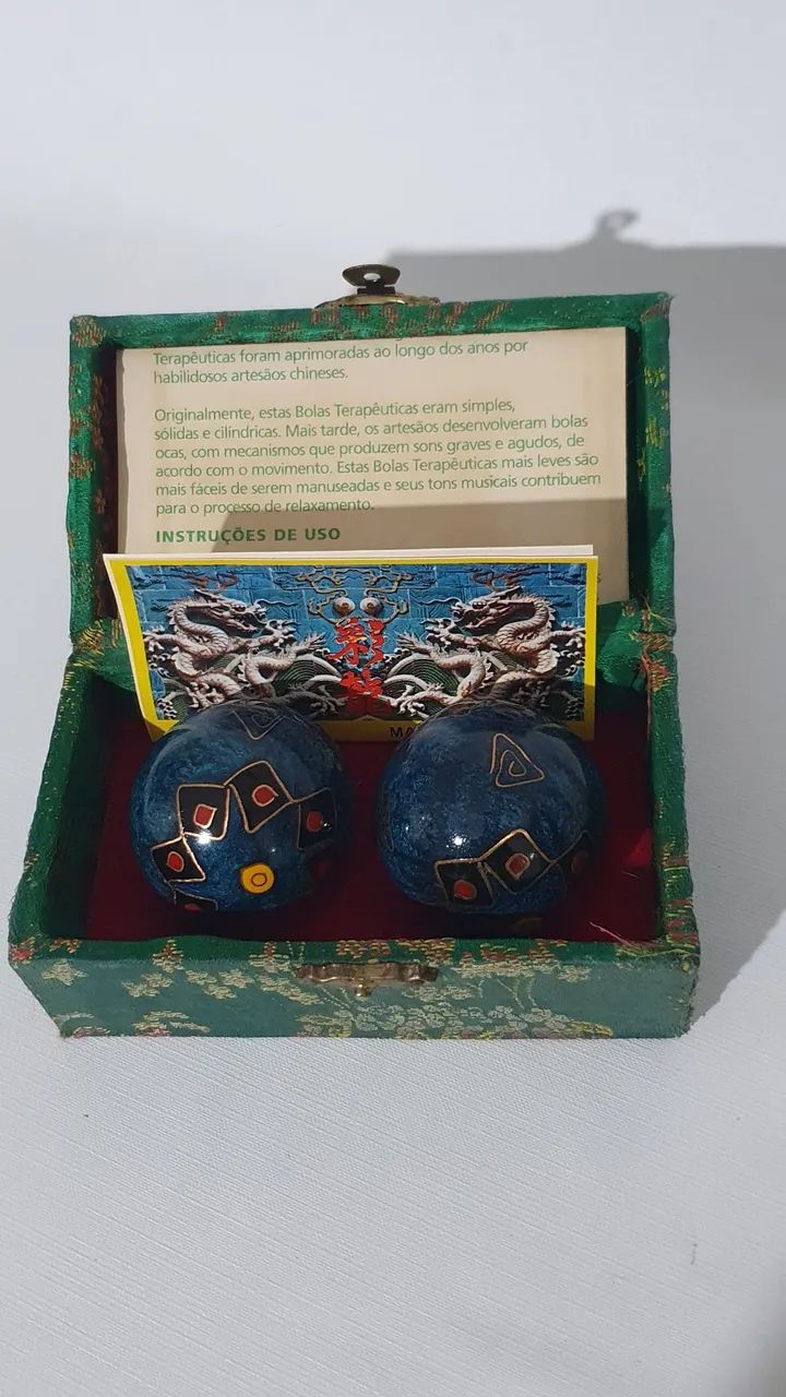Bolas de Relaxamento meditação terapêuticas Chinesas 