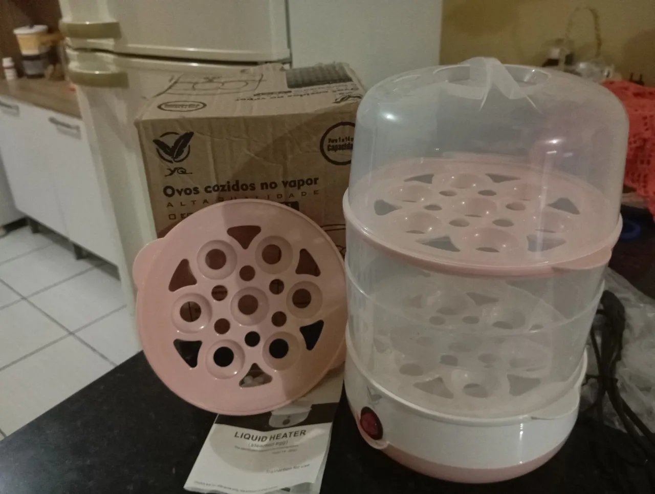 Cozinhando ovos no vapor! - Novo