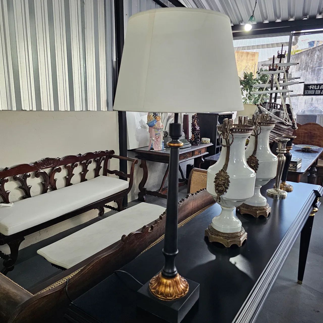 Decoração, abajur luxo vintage  - Foto 2