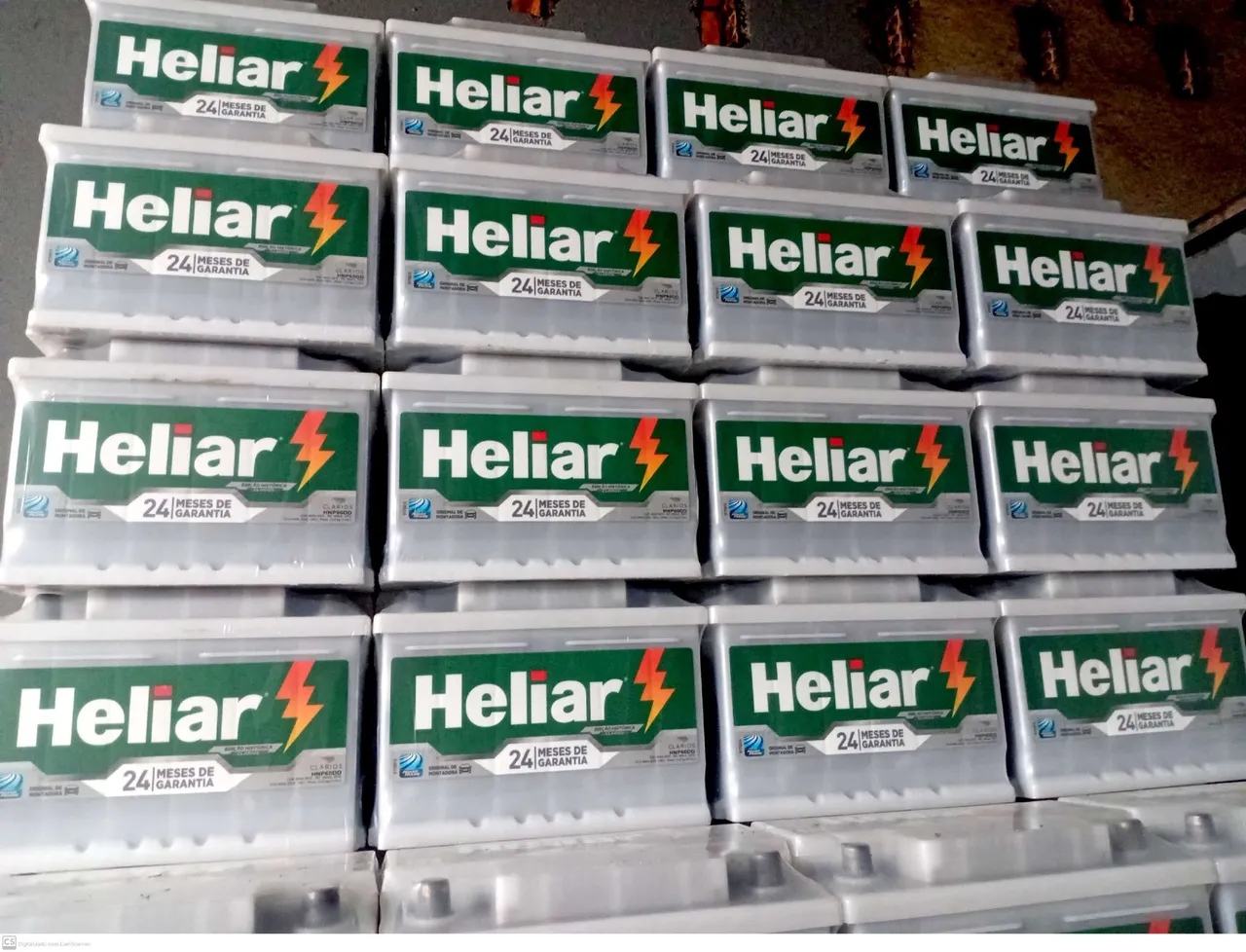 Bateria Heliar Nova - 24 Meses de Garantia