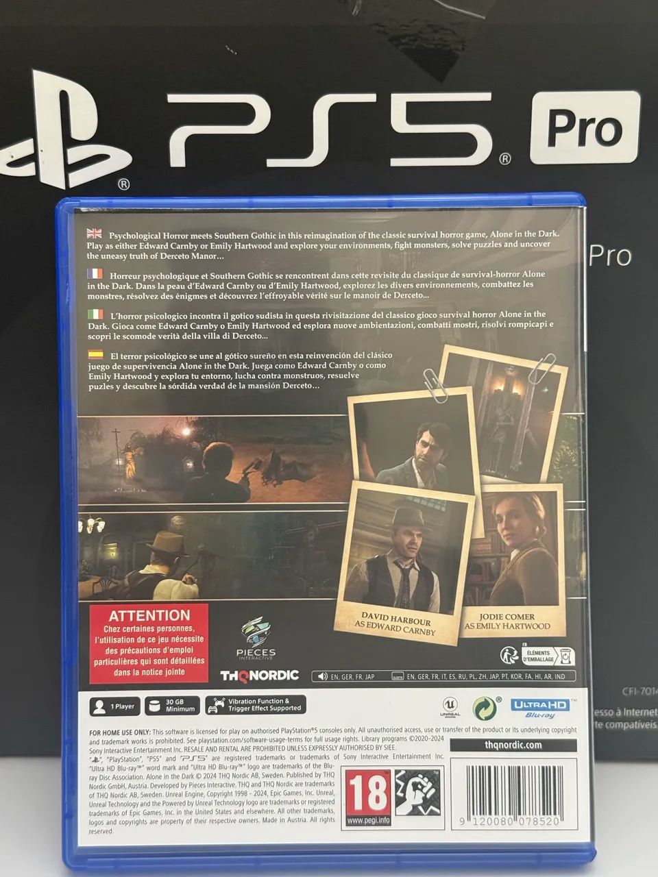 ALONE IN THE DARK - PS5 (PlayStation 5) - Foto 2