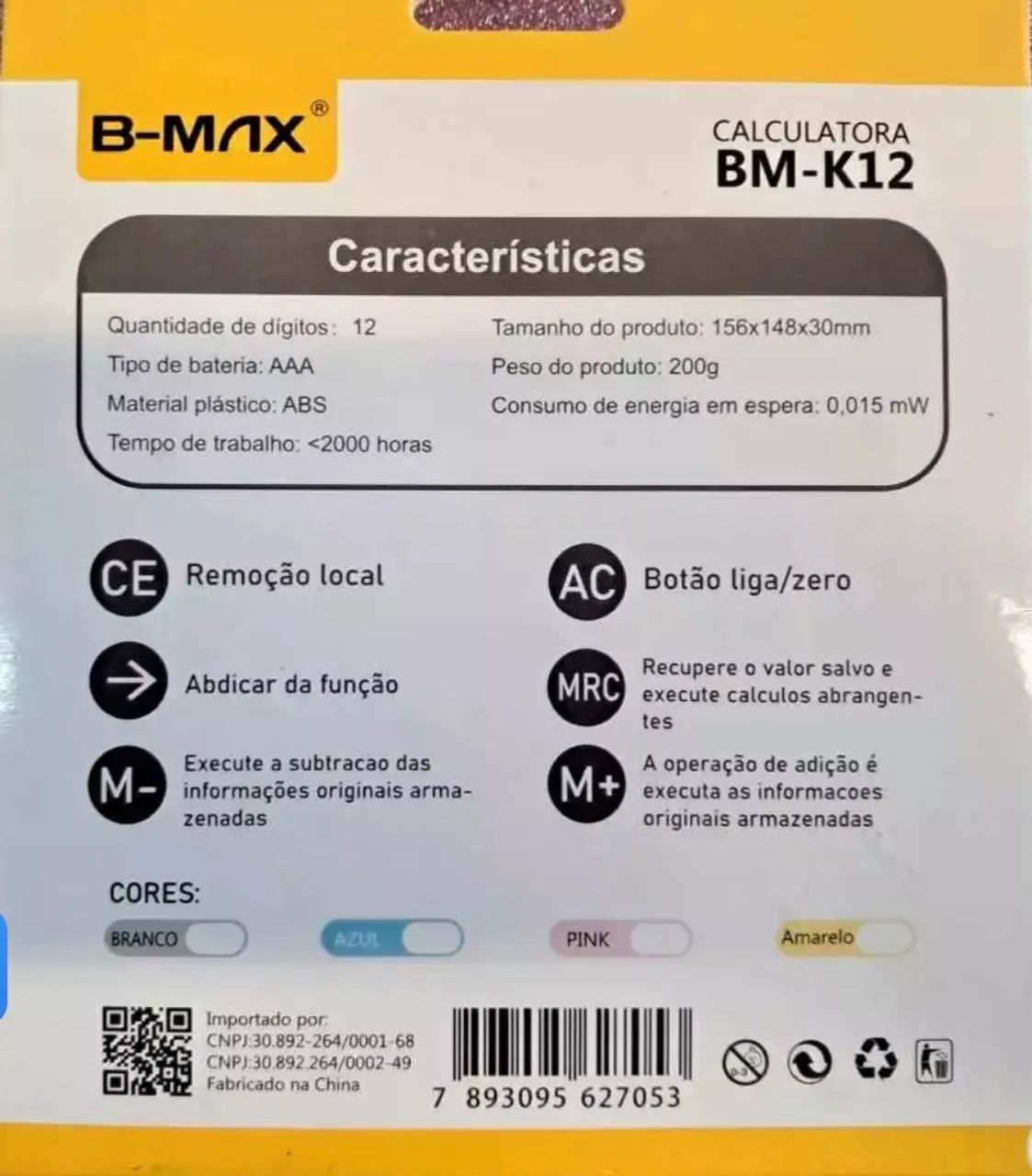 Calculadora BM-K12 B-Max - Foto 3