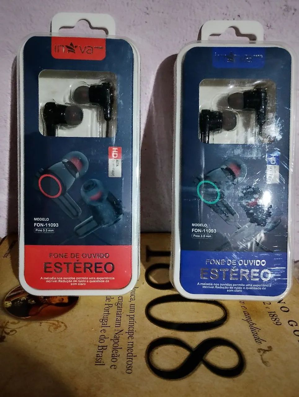 Fone de Ouvido Estéreo - HD de Alta Qualidade  - Foto 3