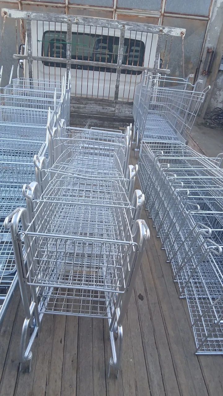 Carrinhos de compras para supermercado - Foto 4