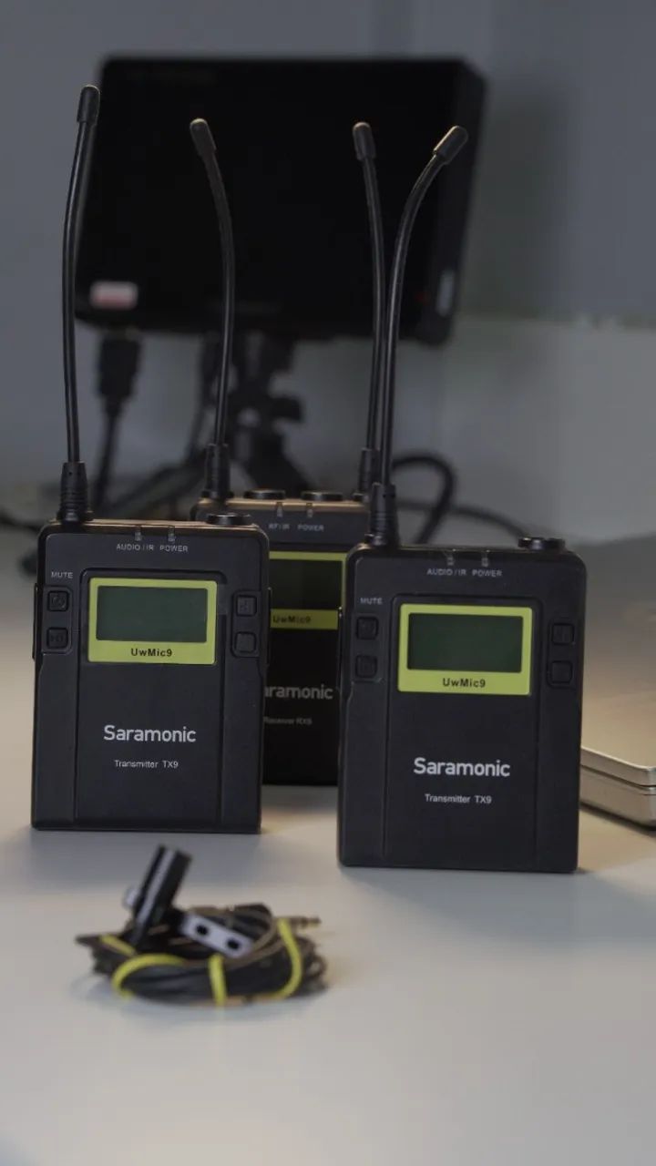 Saramonic Microfone  Sem Fio Completo duplo 64352264683267124