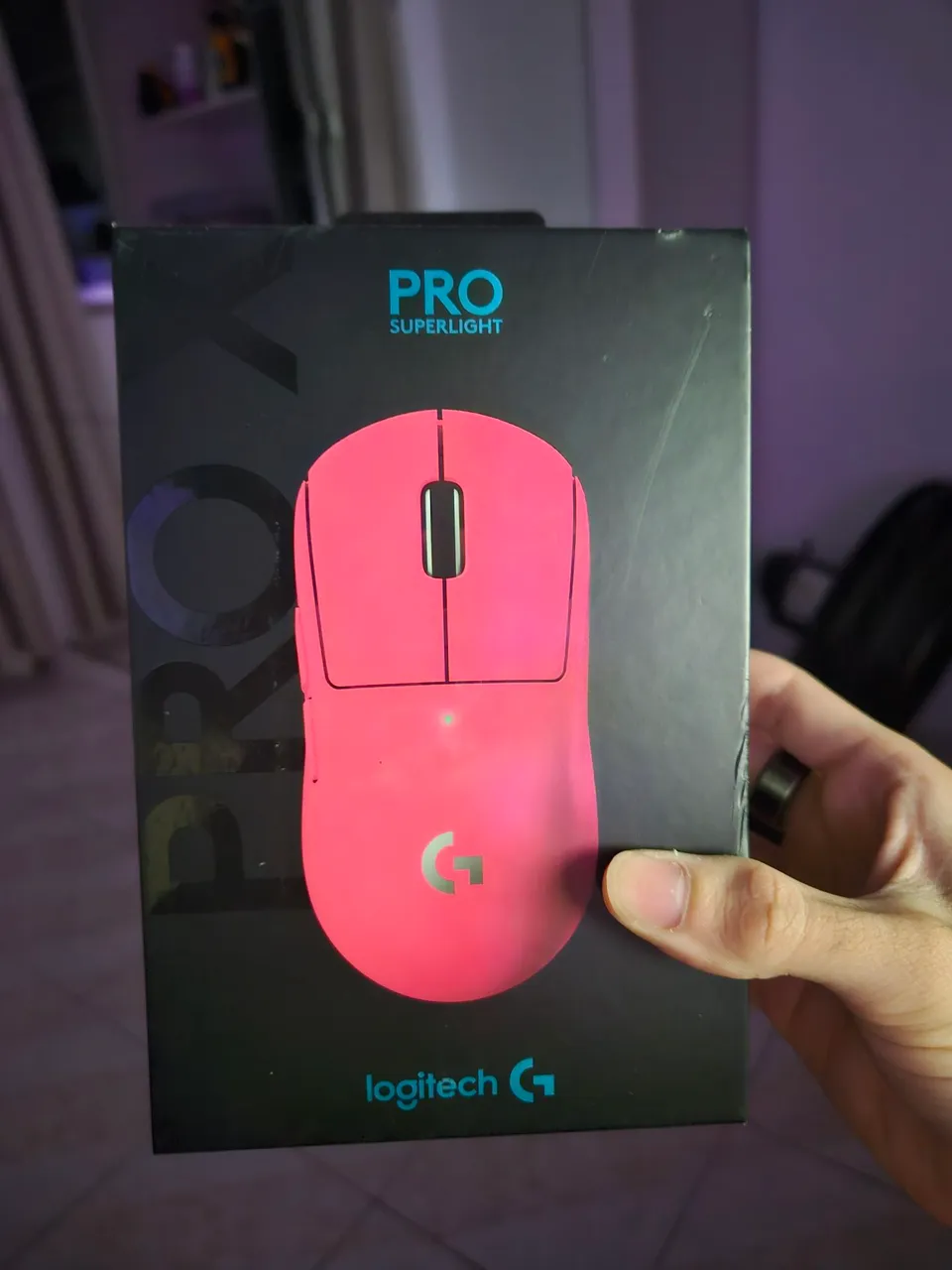 Mouse Gamer Logitech G Pro X Superlight - Rosa