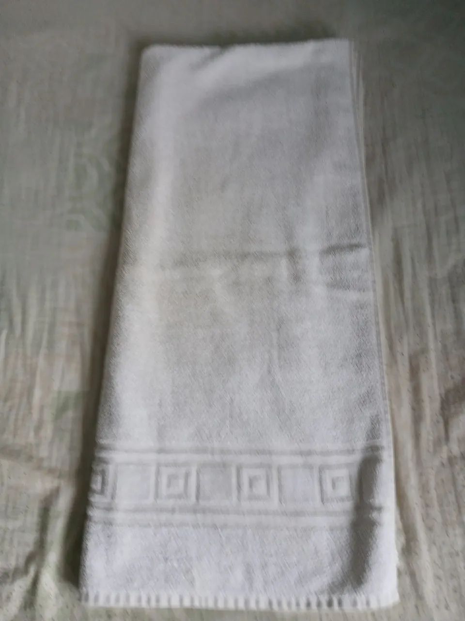 Toalha  banho  branca 