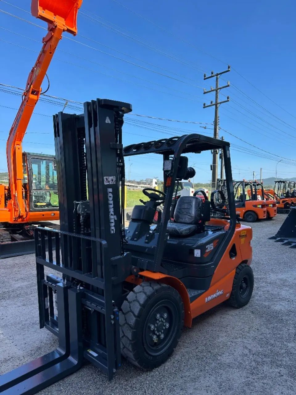 EMPILHADEIRA LONKING | GLP | 3.500KG | TORRE DE 4.8M | A PRONTA ENTREGA - Foto 5