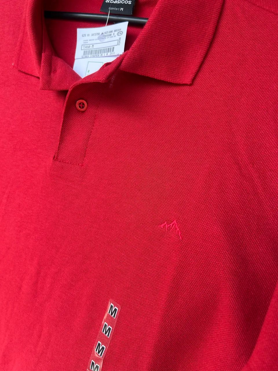 Camiseta Polo nova M, G - Foto 2