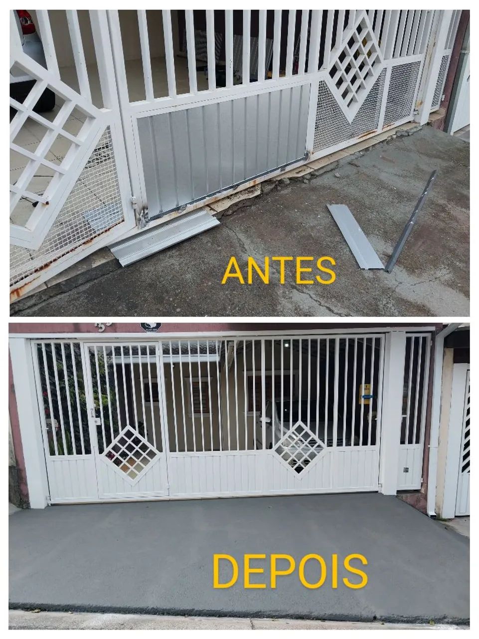 Reforma e manutenção em portão, portão automático e manual  - Foto 4