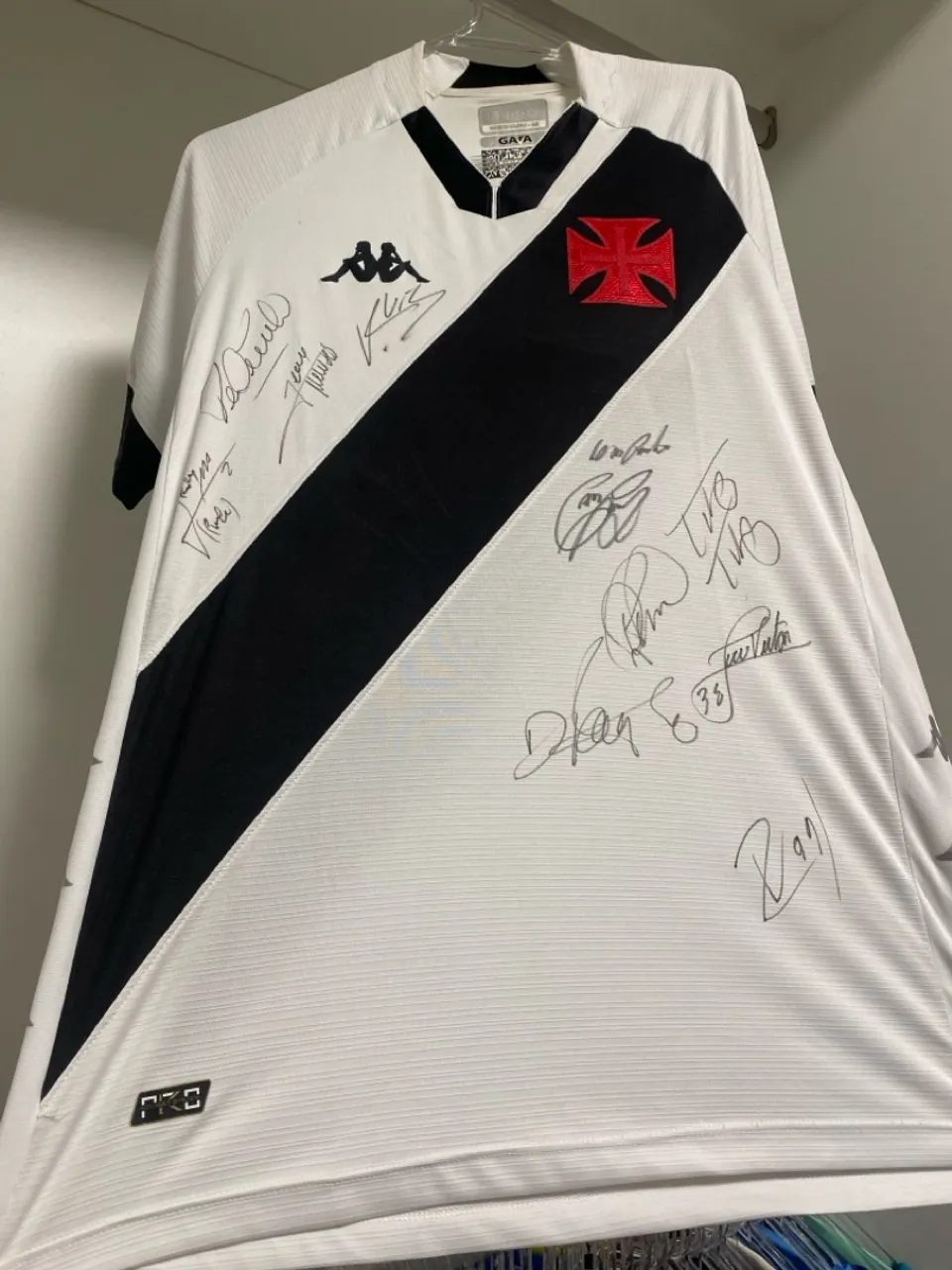 Camisa Vasco da Gama Autografada Kappa