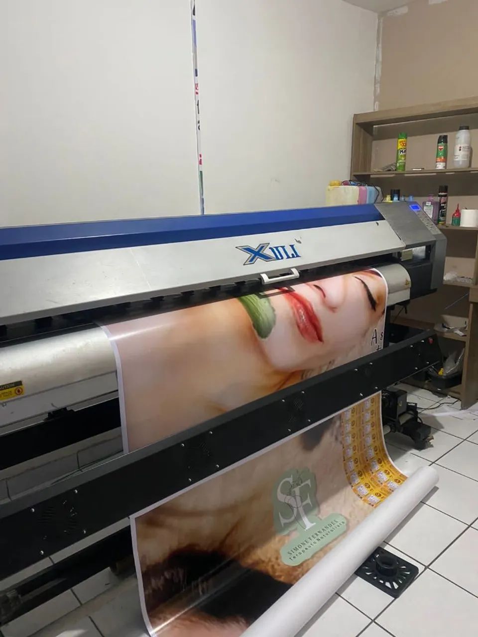 PLOTTER DE IMPRESSÃO XULLI COM CABEÇA DX5 - Foto 2